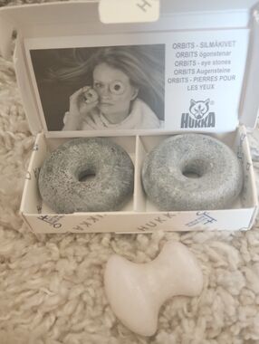 Orbits Eye Stones & Rose Quartz massager natural Relaxation